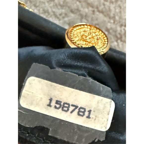 Chanel Black Leather Gold Kiss Lock Bag - Picture 12 of 12